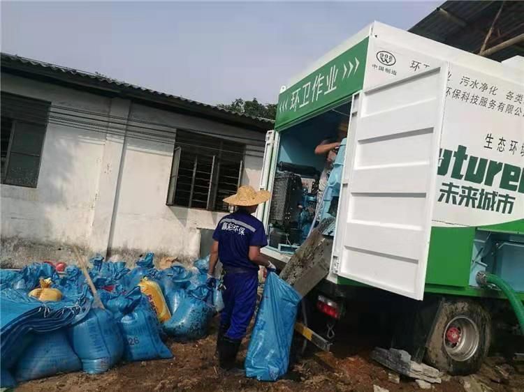 福建工业污泥压干处理